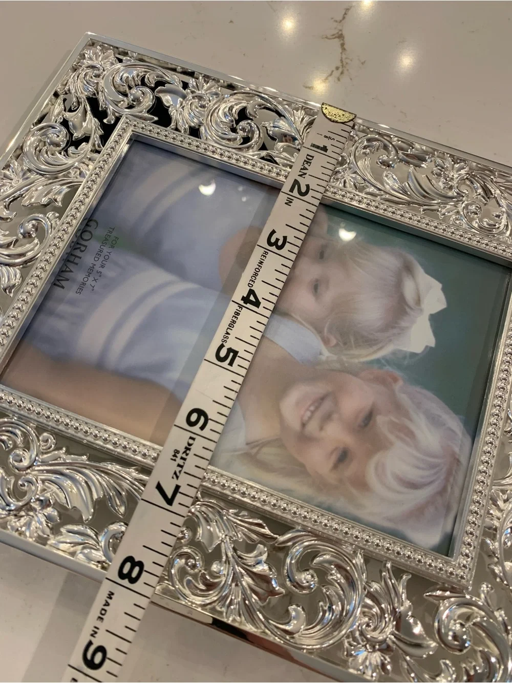 Gorham Silver Plated Photo Frame For  5”x 7”  Pictures NEW no box
